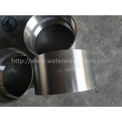 AISI 316L DN100 Sand Control Screens With Male Threaded