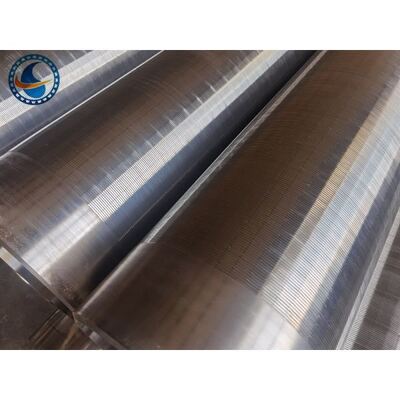 Non Magnetic Wedge Wire 0.25mm Slot Sand Control Screens Stainless Steel For Water Well