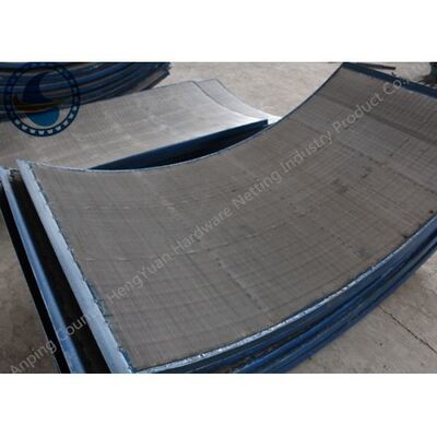 Vee Shape Sand Dewatering Screen , Customized Stainless Sieve Screen