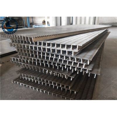 304 Stainless Steel Sieve Screen , Continuous Slot Johnson Welded Products