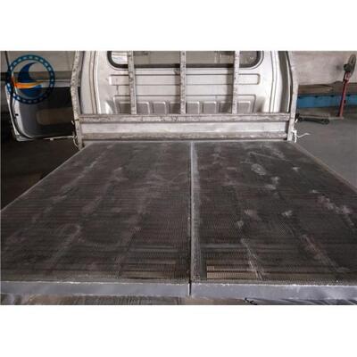 SS 304 Welded Wedge Wire Screen Panels Wear Resistant With High Strength