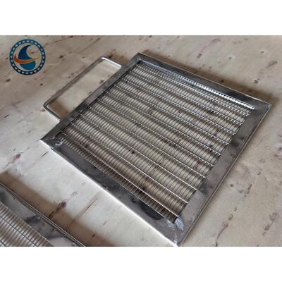 4m Length Stainless Steel Slotted Wedge Wire Screen Panels For Food Filter