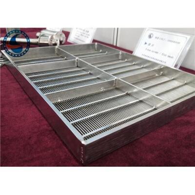 Custom Stainless Steel Wedge Wire Grates For Water Treatment Equipment