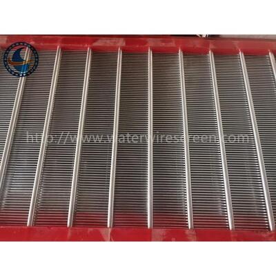 1.7mm Slot Aisi 304 Wedge Wire Panels With Polyurethane Frame