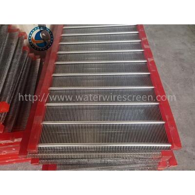 1.7mm Slot Aisi 304 Wedge Wire Panels With Polyurethane Frame