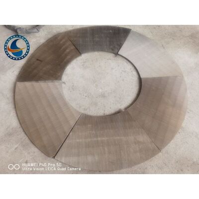Ss304 Special Shaped Wedge Wire Screen Panels For Filtration Machinery