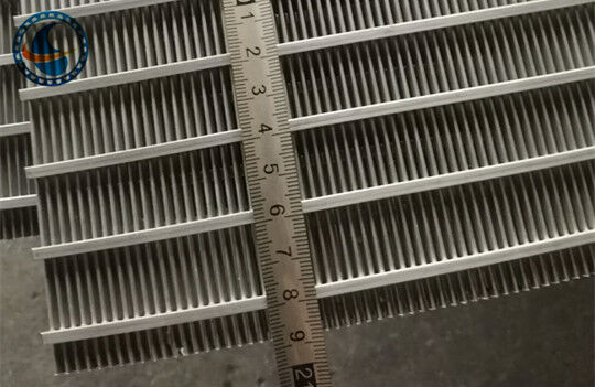 400 Micron Ss 304 Dsm Wedge Wire Panel For Wastewater Industry