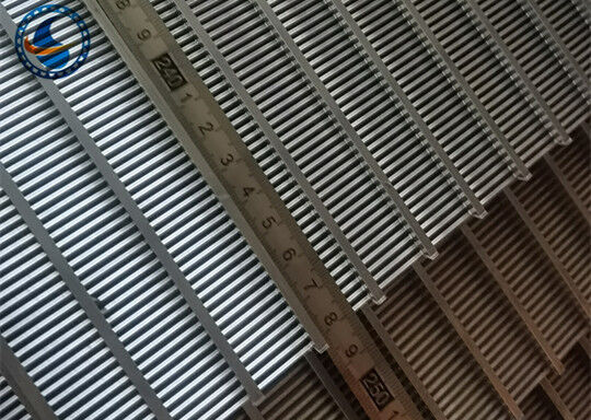 400 Micron Ss 304 Dsm Wedge Wire Panel For Wastewater Industry