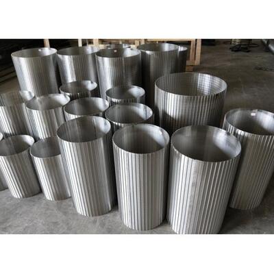 Revers V Wedge Wire Strainer Basket With High Mechanical Performance