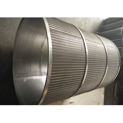 Revers V Wedge Wire Strainer Basket With High Mechanical Performance