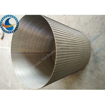 Easy Maintenance Wedge Wire Sieve Filters For Food Processing Applications