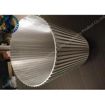 Easy Maintenance Wedge Wire Sieve Filters For Food Processing Applications