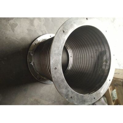 AISI 304 V Slot Johnson Wire Screen Basket With High Filtration Accuracy