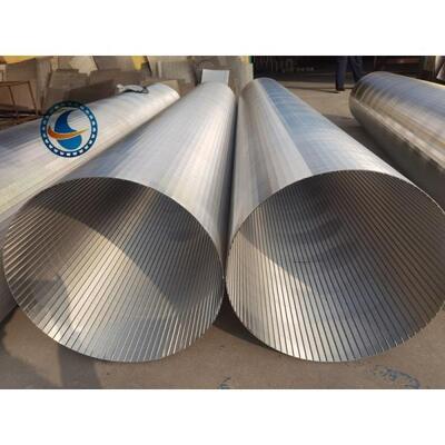 316l Stainless Steel Profile Wire CIQ Rotary Drum Screen Cylinders