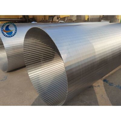 316l Stainless Steel Profile Wire CIQ Rotary Drum Screen Cylinders