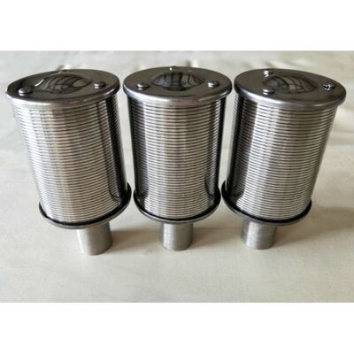 Johnson Wedge Wire Screen Nozzle Anti Aging For Water / Oil Filter