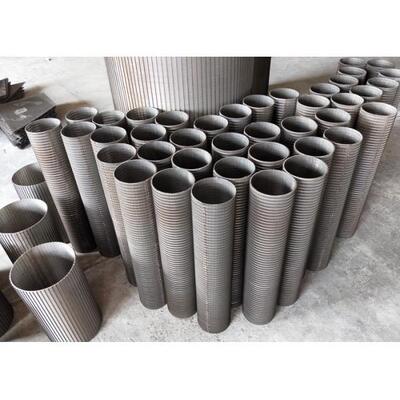 Rust Proof Back To Washing Wedge Wire Screen For Sugar Mill Factory