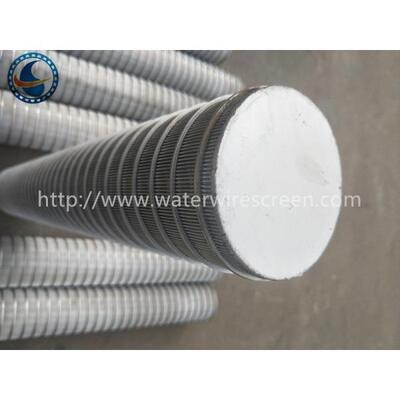 Stainless Steel 304 Reverse Wedge Wire Screen With Blind Plate Ends