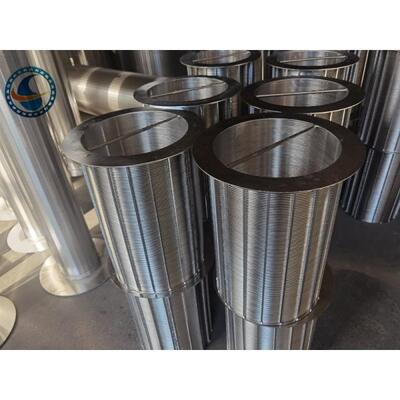 Bucket Type Stainless Steel 316l Grade Wedge Wire Filter Element OD 200mm