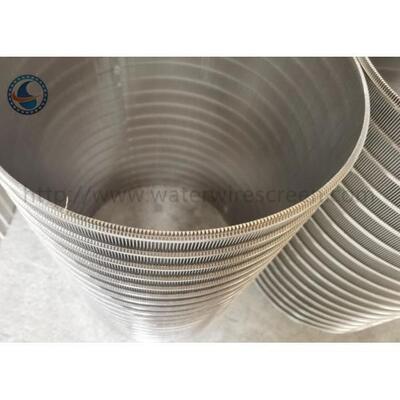 Stainless Steel 304 V Slot Johnson Wedge Wire Screens Centrifuge Filtration