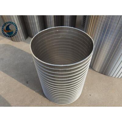 Reversed Profile Slotted Wedge Wire Pipe Stainless Steel 304