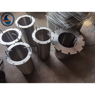 Stainless Steel 304 Reverse Wedge Type Screen Tube 600mm Length For Oil Gas