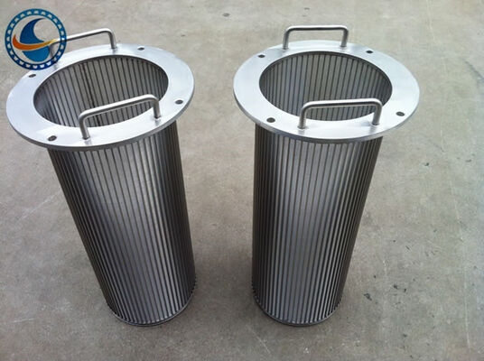 Effective Sus Full Weld Wedge Wire Screen In High Pressure Working Conditions
