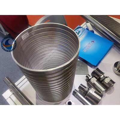 Vee Wire Stainless Steel 304 Screen Pipes Used In Sewage Treatment