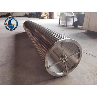 Stainless Steel 316L Vee Shaped Wire Wedge Wire Screen Pipe