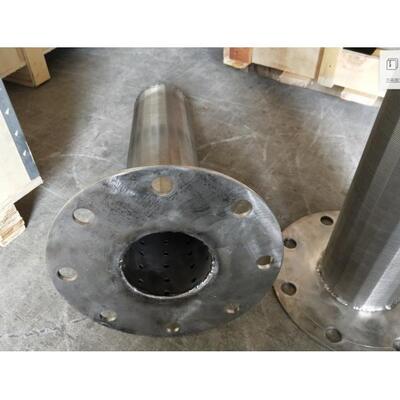 Perforated Stainless Steel Wedge Wire Screen Pipe For Geothermal Well Drilling