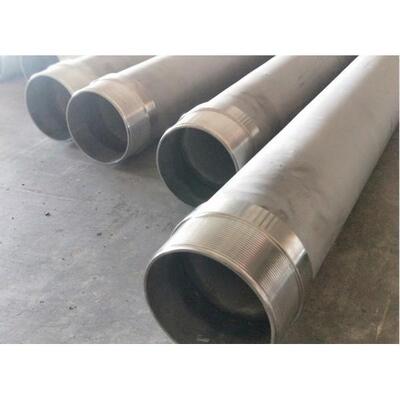 Stainless Steel Seamless Casing Pipe With Male / Female Threaded End