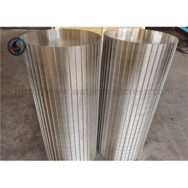 Slotted Wedge Wire Screen Filter Johnson Well Mesh Stainless 304 316 316l