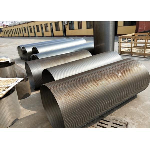 SS 316L Johnson Wedge Wire Sieve Filters For Chemical / Petroleum Industry