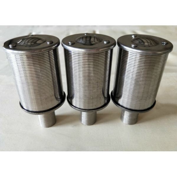 Johnson Wedge Wire Screen Nozzle Anti Aging For Water / Oil Filter