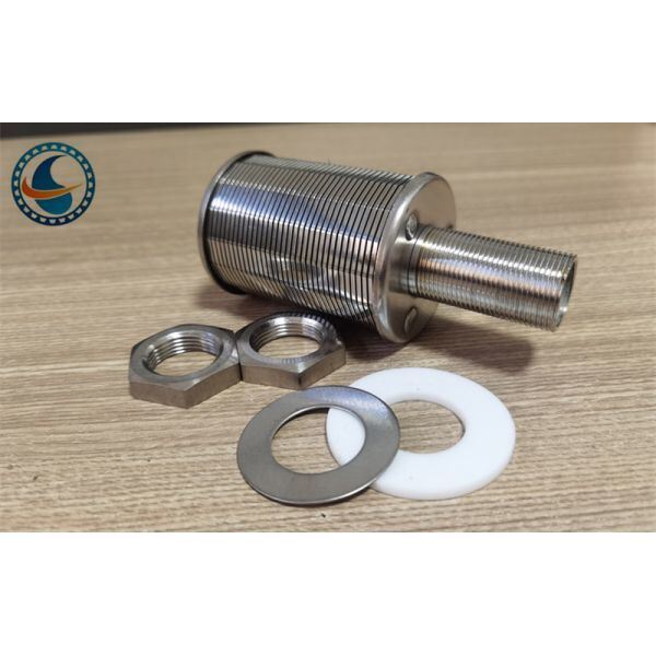 Wedge Wire Screen Filter 304 Stainless Steel Water Nozzle With M24 Threaded