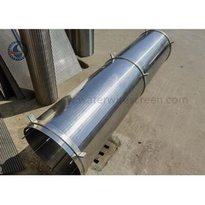 Anti Acid Stainless Steel Wire Wrapped Screen Slot 20 3*4.6mm