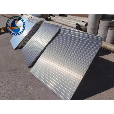 620mm Width Stainless Steel AISI 316L Wedge Wire Screen Plates With Acid Washing Surface