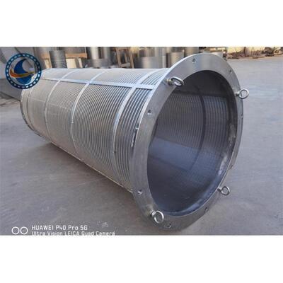 Professional Reverse Bake Flush Rotary Screen Drum