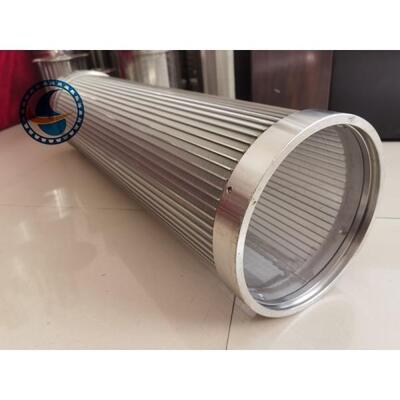 Stainless Steel 304 Wedge Wire Strainer Slotted Screen