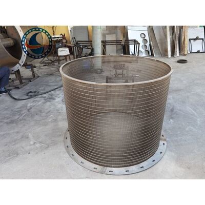 Vee Wire Stainless Steel 304 Screen Pipes Used In Sewage Treatment